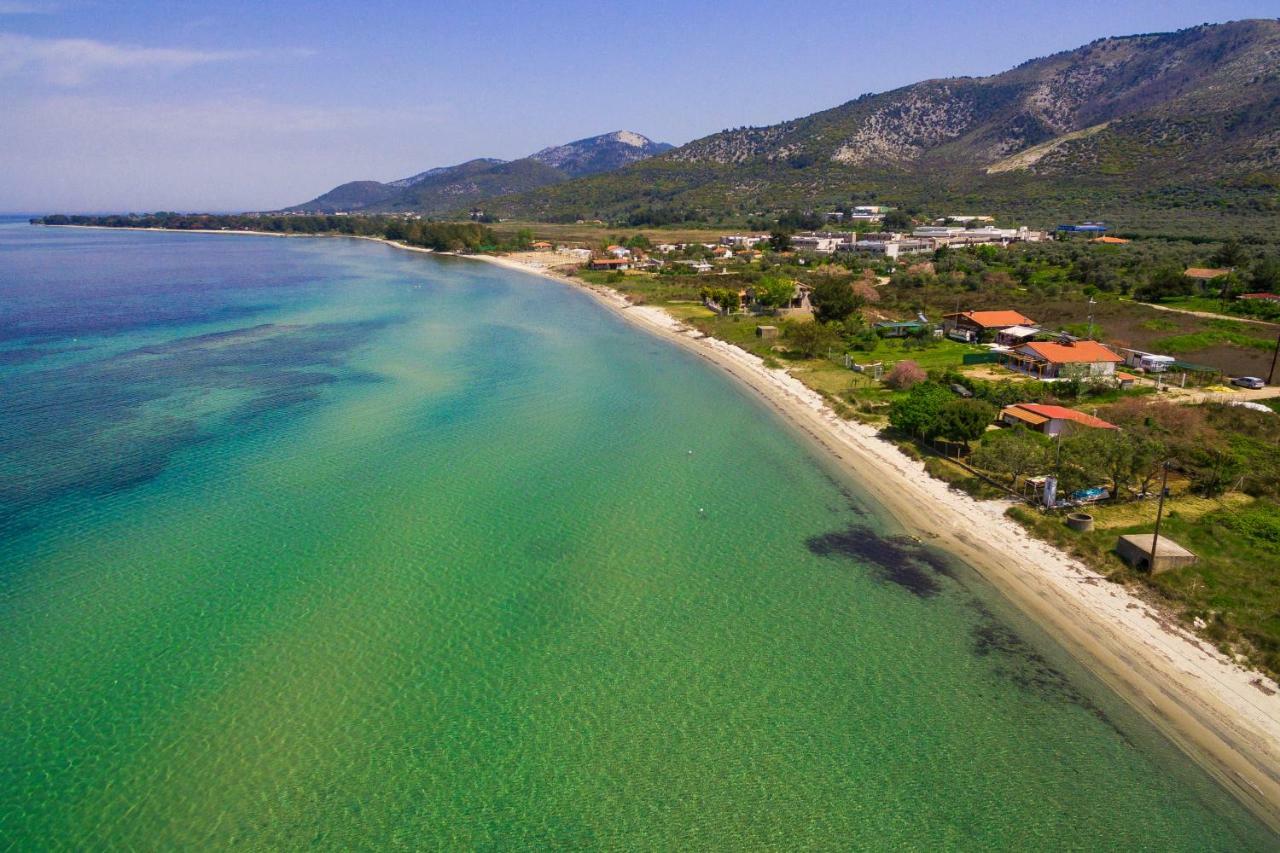 Blue Breeze Apart otel Órmos Prínou Dış mekan fotoğraf